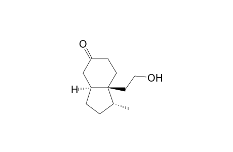 5H-Inden-5-one, octahydro-7a-(2-hydroxyethyl)-1-methyl-, [1R-(1.alpha.,3a.alpha.,7a.beta.)]-