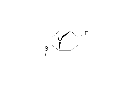 ENDO-2-FLUORO-ENDO-6-(METHYLTHIO)-9-OXABICYCLO-[3.3.1]-NONANE