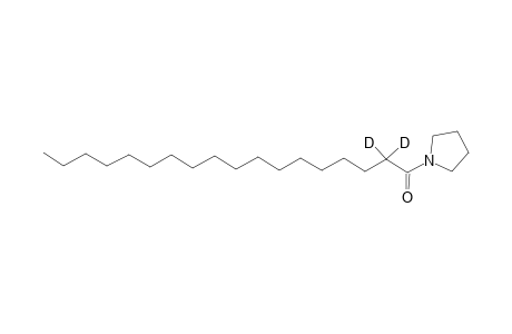 Pyrrolidine, 1-(1-oxo-2,2-D2-octadecyl)-