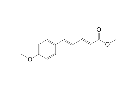 Methyl-4-methyl-5-(4-methoxyphenyl)-2,4-pentadienoate
