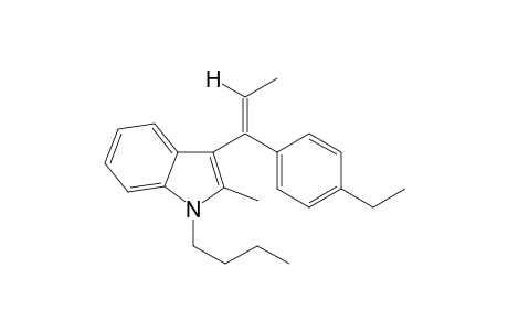 1-Butyl-3-(1-(4-ethylphenyl)-1-propen-1-yl)-2-methyl-1H-indole II