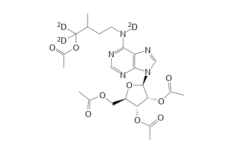 [(2R,3R,4R,5R)-3,4-diacetoxy-5-[6-[deuterio-(4,4-dideuterio-4-acetoxy-3-methyl-butyl)amino]purin-9-yl]tetrahydrofuran-2-yl]methyl acetate
