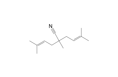 2,5-Dimethyl-2-(3-methyl-2-butenyl)-4-hexenenitrile