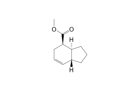 Methyl 2,3,3a.alpha.,4,5,7a.beta.-Hexahydroindene-4-.beta.-carboxylate