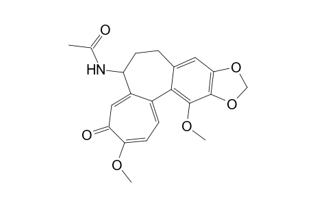 N-(3,13-Dimethoxy-4-oxo-4,6,7,8-tetrahydroheptaleno[1,2-f][1,3]benzodioxol-6-yl)acetamide