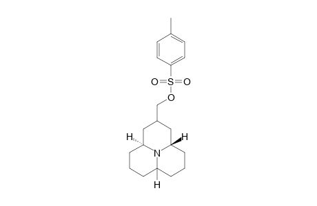 (2R*,3aS*,6aS*,9aS*)-2-[(p-Tolylsulfonyloxy)methyl)-dodecahydro-pyrido[2,1,6-de]quinolizine