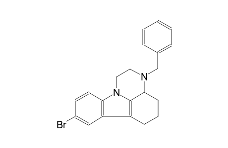 1H-pyrazino[3,2,1-jk]carbazole, 8-bromo-2,3,3a,4,5,6-hexahydro-3-(phenylmethyl)-
