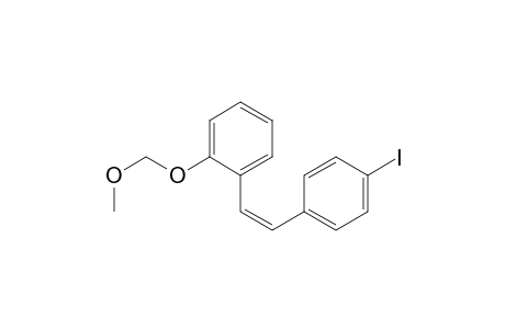 Benzene, 1-[2-(4-iodophenyl)ethenyl]-2-(methoxymethoxy)-, (Z)-