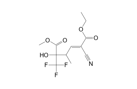 (E)-1-Ethyl 6-methyl 2-cyano-4-methyl-5-hydroxy-5-(trifluoromethyl)hex-2-enedioate isomer