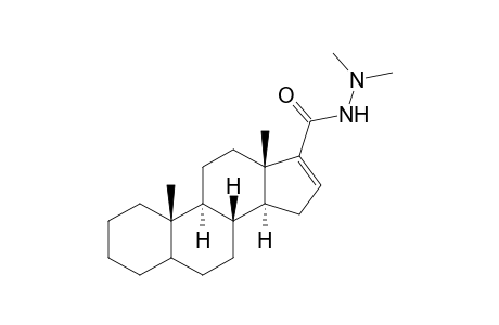 (8R,9S,10S,13S,14S)-N',N',10,13-tetramethyl-2,3,4,5,6,7,8,9,11,12,14,15-dodecahydro-1H-cyclopenta[a]phenanthrene-17-carbohydrazide