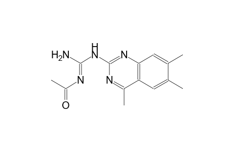 guanidine, N''-[(E)-1-oxoethyl]-N-(4,6,7-trimethyl-2-quinazolinyl)-