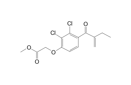 Acetic acid, [2,3-dichloro-4-(2-methylene-1-oxobutyl)phenoxy]-, methyl ester