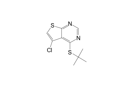 Thieno[2,3-d]pyrimidine, 5-chloro-4-[(1,1-dimethylethyl)thio]-