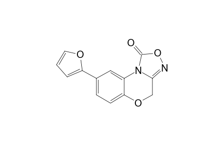 8-(Fur-2-yl)-4H-[1,2,4]oxadiazolo[3,4-c][1,4]benzoxazin-1-one