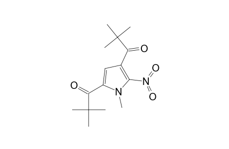 1-Propanone, 1,1'-(1-methyl-5-nitro-1H-pyrrole-2,4-diyl)bis[2,2-dimethyl-