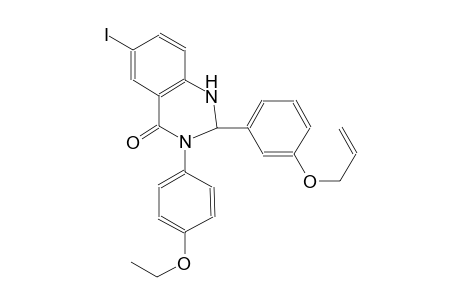 2-[3-(allyloxy)phenyl]-3-(4-ethoxyphenyl)-6-iodo-2,3-dihydro-4(1H)-quinazolinone