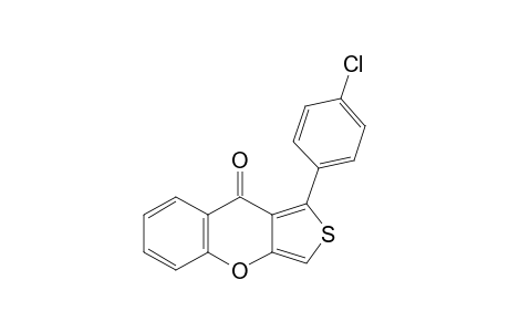 1-(p-Chlorophenyl)-9H-thieno[3,4-b]chromen-9-one
