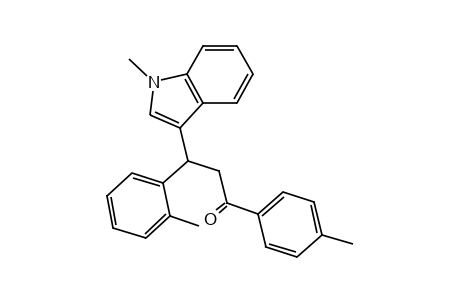 4'-METHYL-3-(1-METHYL-3-INDOLYL)-3-o-TOLYLPROPIOPHENONE