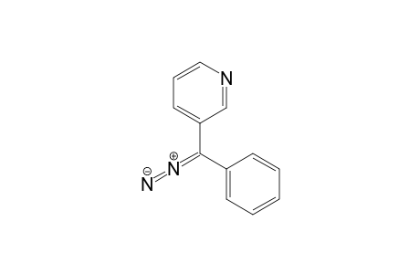Pyridine, 3-(diazophenylmethyl)-