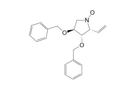 (2S,3S,4S)-1-HYDROXY-2-ETHENYL-3,4-BIS-(BENZYLOXY)-PYRROLIDINE