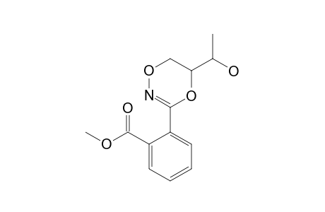 3-[O-Carbomethoxy)-phenyl]-5-(1-hydroxyethyl)-1,4,2-dioxazine