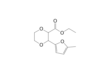 Ethyl 3-(5-methyl-2-furyl)-1,4-dioxane-2-carboxylate
