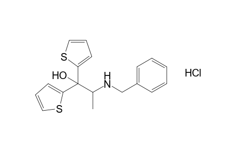 2-benzylamino-1,1-bis(2-thienyl)-1-propanol, hydrochloride