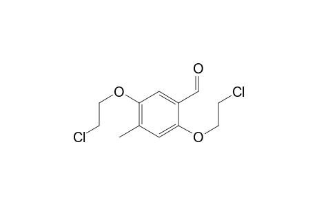 2,5-Bis(2-chlorethoxy)-4-methylbenzaldehyde