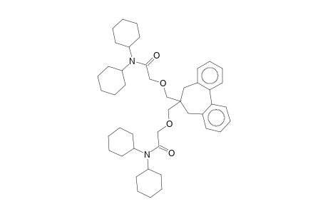 N,N-Dicyclohexyl-2-(6-[(dicyclohexylcarbamoyl)-methoxy-methyl]-6,7-dihydro-5H-dibenzo[a,c]cyclohepten-6-ylmethoxy)-acetamide