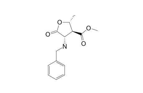 (2S,3S,4R)-2-BENZYLAMINO-3-METHOXYCARBONYL-4-PENTANOLIDE