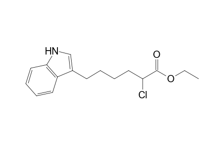 Ethyl 2-chloro-6-(indol-3'-yl)hexanoate