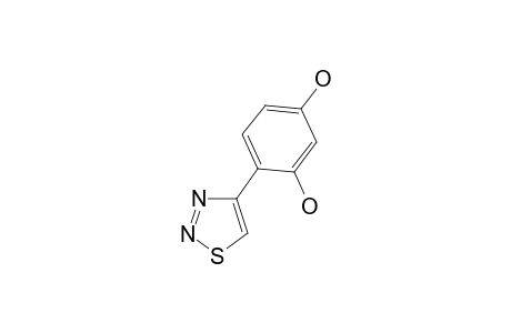 4-(thiadiazol-4-yl)resorcinol