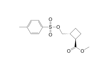 Cyclobutanecarboxylic acid, 2-[[[(4-methylphenyl)sulfonyl]oxy]methyl]-, methyl ester, trans-
