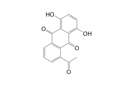9,10-Anthracenedione, 5-acetyl-1,4-dihydroxy-