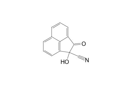 2-Hydroxy-2-cyano-1-acenaphthenone