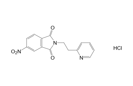 4-nitro-N-[2-(2-pyridyl)ethyl]phthalimide, monohydrochloride