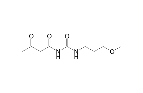3-keto-N-(3-methoxypropylcarbamoyl)butyramide