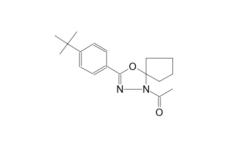 4-oxa-1,2-diazaspiro[4.4]non-2-ene, 1-acetyl-3-[4-(1,1-dimethylethyl)phenyl]-
