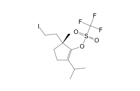 (5R)-5-(2-IODOETHYL)-2-ISOPROPYL-5-METHYLCYCLOPENT-1-EN-1-YL-TRIFLUOROMETHANESULFONATE