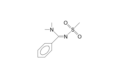 N-(Dimethylamino-phenyl-methylene)-N-methylsulfonamide