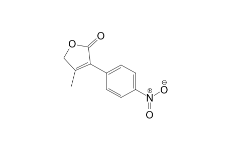 2(5H)-Furanone, 4-methyl-3-(4-nitrophenyl)-