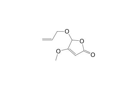 2(5H)-Furanone, 4-methoxy-5-(2-propenyloxy)-