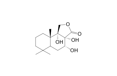 Methyl 7.alpha.,8.alpha.,9.alpha.-trihydroxy-driman-12,11-olide