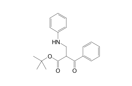 2-(anilinomethyl)-3-keto-3-phenyl-propionic acid tert-butyl ester