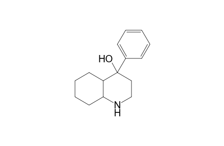 4-Phenyldecahydro-4-quinolinol