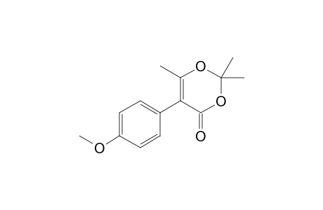5-(4-Methoxyphenyl)-2,2,6-trimethyl-4H-1,3-dioxin-4-one