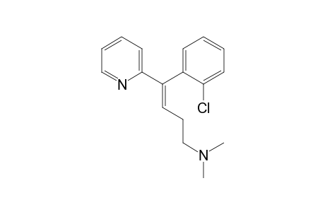 (E)-4-(2-Chlorophenyl)-N,N-dimethyl-4-(2-pyridyl)but-3-en-1-amine