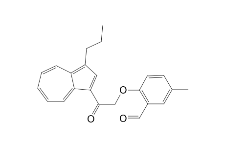 1-[2'-Formyl-4'-methylphenoxy)acetyl]-3-propylazulene