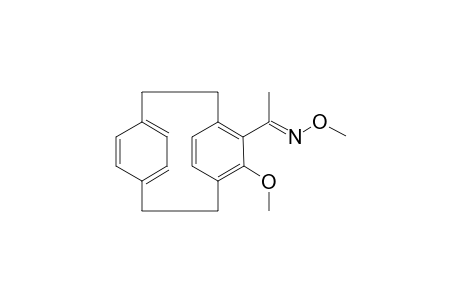 5-Acetyl-O-methyloxime-4-methoxy-[2.2]paracyclophane