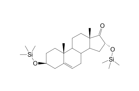 16.alpha.-Hydroxy-dehydroepiandrosterone, O,O'-bis-TMS